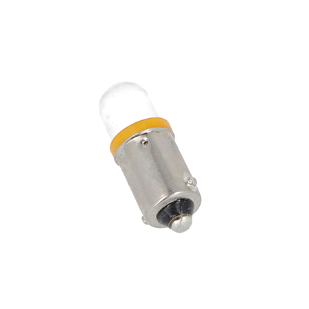 Yellow multiled bulb ba9s 24vac/dc 10x28mm