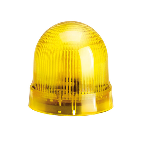 STEADY LIGHT MODULE. Ø62MM. BA15D FITTING, DIRECT SUPPLY, YELLOW