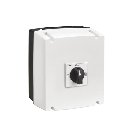 THREE-POLE LINE CHANGEOVER SWITCHES I-0-II IN UL/CSA TYPE 4/4X NON-METALLIC ENCLOSURE, 40A