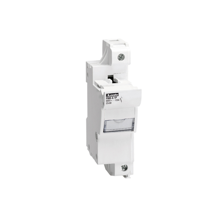 Suport fuziblie cu montaj pe sina recunoscute si certificate CSA, FOR 22X58MM FUSES. 125A RATED CURRENT AT 690VAC, 1P. WITHOUT STATUS INDICATOR. 1 MODULE