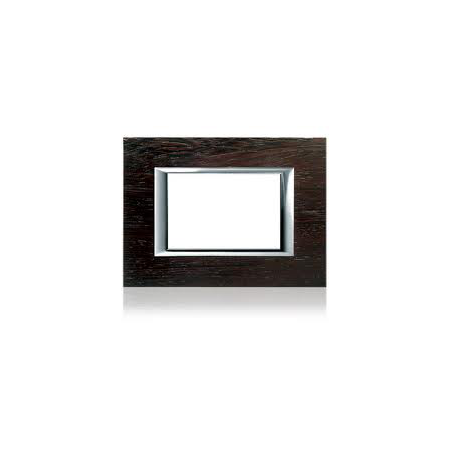 PLACA ORNAMENT 2 MODULE LEMN wenge BTICINO AXOLUTE