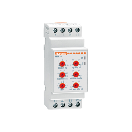 CURRENT MONITORING RELAY FOR SINGLE-PHASE SYSTEM, AC/DC MAXIMUM CURRENT CONTROL, 5A OR 16A
