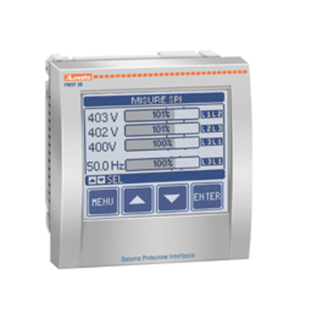 INTERFACE PROTECTION SYSTEM UNITS COMPLIANT WITH ITALIAN STANDARD CEI 0-16, APRIL 2019 EDITION FOR MEDIUM-tensiune SYSTEM, DUAL THRESHOLD MINIMUM AND MAXIMUM tensiune AND FREQUENCY PROTECTION, MEASUREMENTS VIA VTS IN MV OR DIRECT IN LV