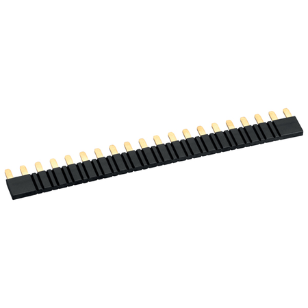 20-POLE PARALLEL BUSBAR - BLACK