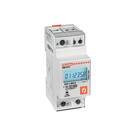 Contor monofazat, MID CERTIFIED, NON EXPANDABLE, 63A DIRECT CONNECTION, 2U, RS485 INTERFACE, MULTI-MEASEREMENTS, 230VAC