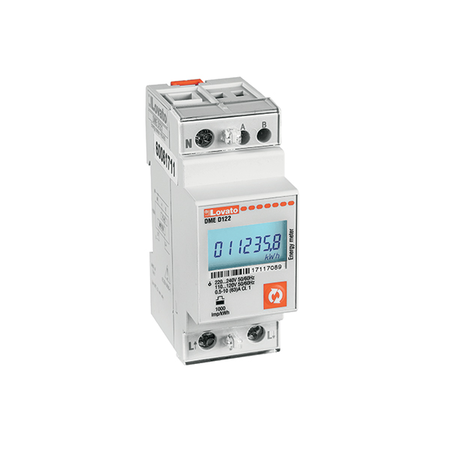 Contor monofazat, MID CERTIFIED, NON EXPANDABLE, 63A DIRECT CONNECTION, 2U, M-BUS INTERFACE, MULTI-MEASEREMENTS, 230VAC