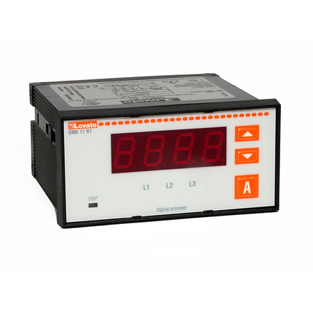 Ampermetru trifazat, 3 PHASE CURRENT VALUES, 3 MAXIMUM PHASE CURRENT VALUES, 3 MINIMUM PHASE CURRENT VALUES. RELAY OUTPUT FOR CONTROL AND PROTECTION FUNCTIONS