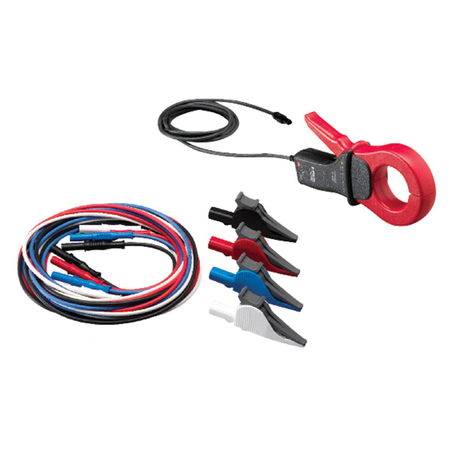 Current clamp kits for dmg m3…. portable devices, composed by 3 current clamps 1000/1 and 4 alligator clip cables for tensiune measurements