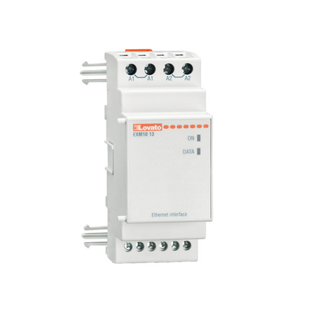 EXPANSION MODULE EXM SERIES FOR MODULAR PRODUCTS, OPTO-ISOLATED ETHERNET INTERFACE WITH WEB SERVER FUNCTION