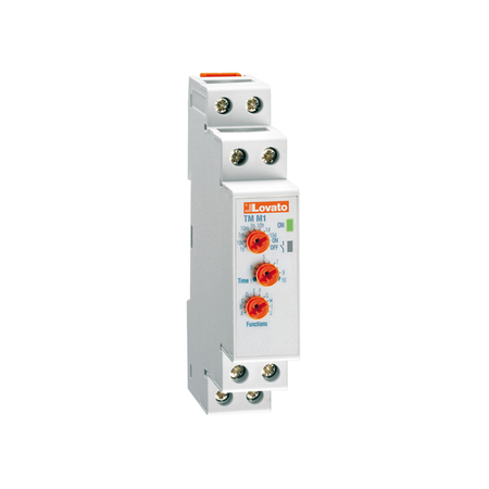 Releu de timp multifunctional. MULTISCALE. MULTItensiune. 1 RELAY OUTPUT, MODULAR VERSION, 12…240VAC/DC