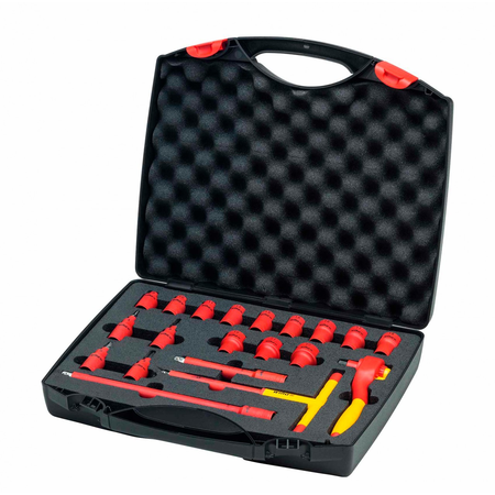 Ratchet wrench set insulated 3/8”