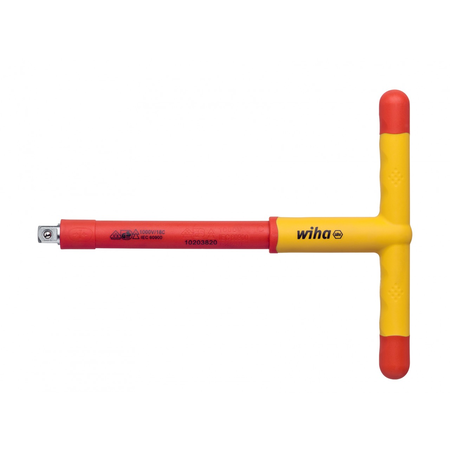 T-handle insulated for nut driver 200 mm | 1/2 mm