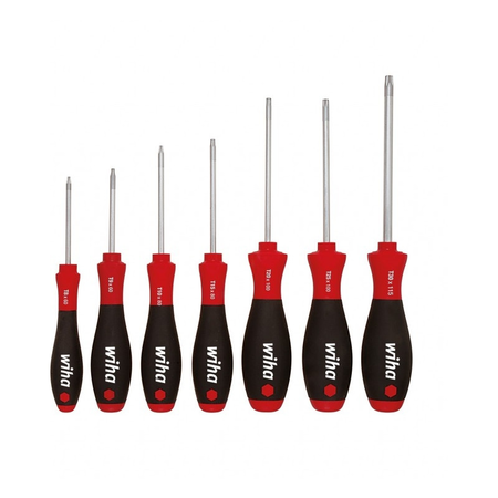 Set 7 surubelnite torx 8 - 30 wiha softfinish