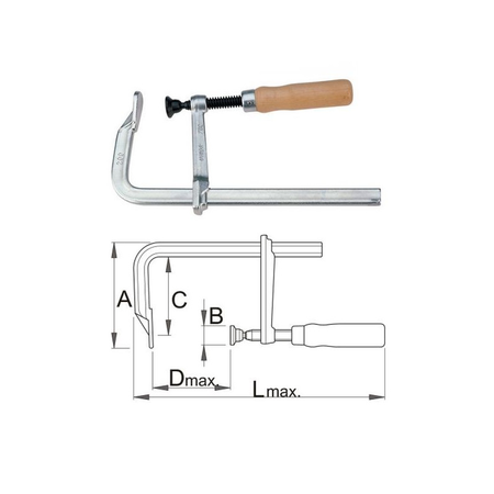 Menghina de tamplarie unior 120 mm 702/2wh