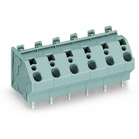 PCB terminal block; 4 mm²; Pin spacing 10 mm; 4-pole; CAGE CLAMP®; commoning option; 4,00 mm²; green