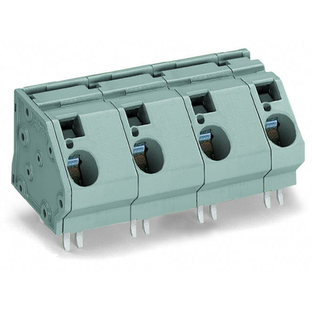 Pcb terminal block; 16 mm²; pin spacing 20 mm; 2-pole; cage clamp®; commoning option; 16,00 mm²; gray