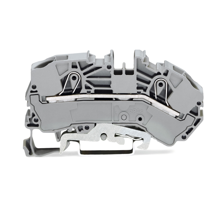 Spare supply terminal block; 16 mm²; 12 mm; Push-in CAGE CLAMP®; 16,00 mm²; gray