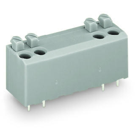 PCB terminal block; push-button; 1.5 mm²; Pin spacing 5 mm; 7-pole; PUSH WIRE®; 1,50 mm²; gray