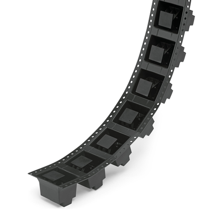 THR PCB terminal block; 2.5 mm²; Pin spacing 5 mm; 6-pole; CAGE CLAMP®; in tape-and-reel packaging; commoning option; 2,50 mm²; black