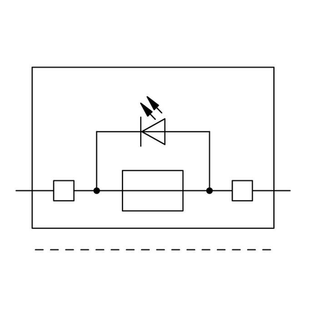 4-conductor fuse terminal block; with pivoting fuse holder; with end plate; for 5 x 20 mm miniature metric fuse; with blown fuse indication by LED; 230 V; for DIN-rail 35 x 15 and 35 x 7.5; 2.5 mm²; Push-in CAGE CLAMP®; 2,50 mm²; gray