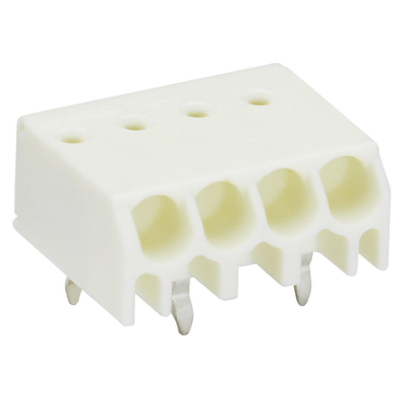 Pcb terminal block; 1.5 mm²; pin spacing 3.5 mm; 3-pole; push wire®; 1,50 mm²; gray