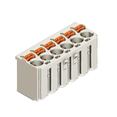 1-conductor female plug; direct marking; 2.5 mm²; Pin spacing 5 mm; 12-pole; 2,50 mm²; light gray