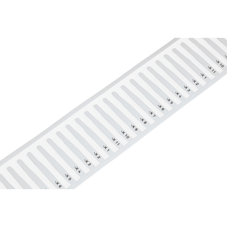 Marker card; for smart printer; for use in nozzles; length: 12 mm; white