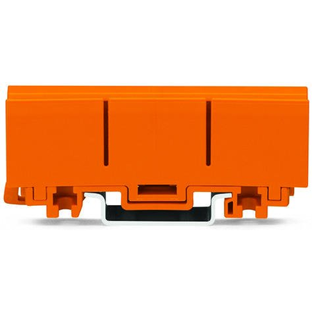 Suport sina omega pentru clemele 2273 series; for din-35 rail mounting/screw mounting; orange