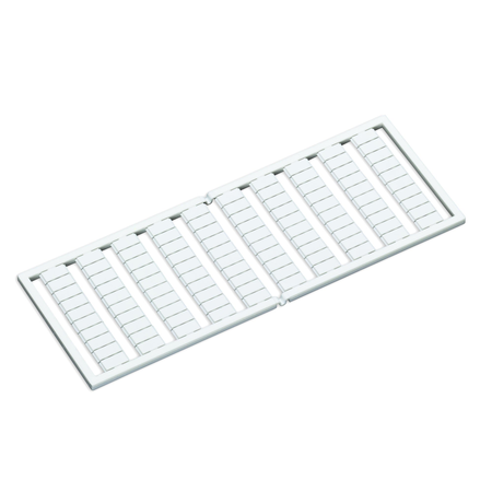 WSB marking card; as card; not stretchable; plain; snap-on type; white