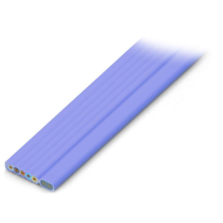 Flat cable; 5g 2.5 mm² + 2 x 1.5 mm²; pvc; 3l + n + pe + 2 buses; 0.6/1 kv; 2,50 mm²; violet