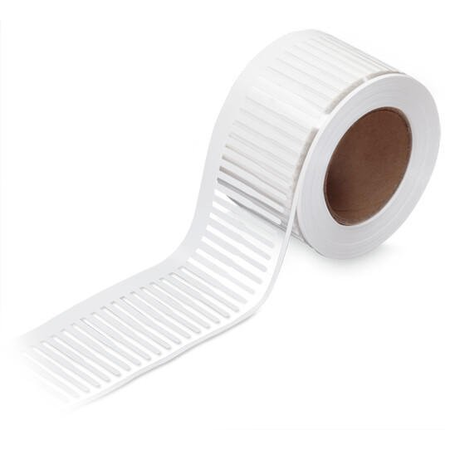 Marker card; for TP printers; for use in nozzles; Length: 23 mm; white