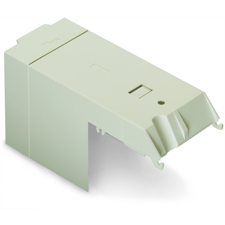 Protective cover; IP20; for high current terminal blocks with 2 stud bolts M12 or M16; light gray