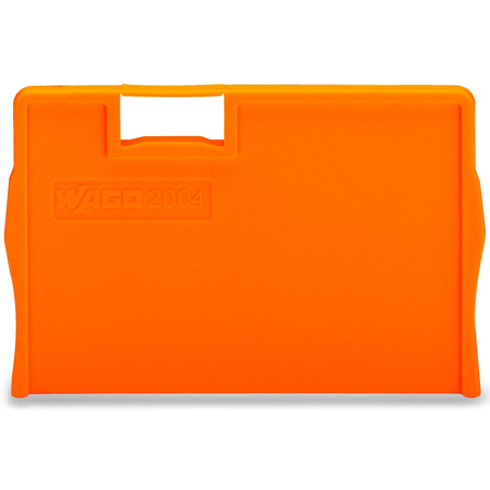 Separator plate; 2 mm thick; oversized; orange