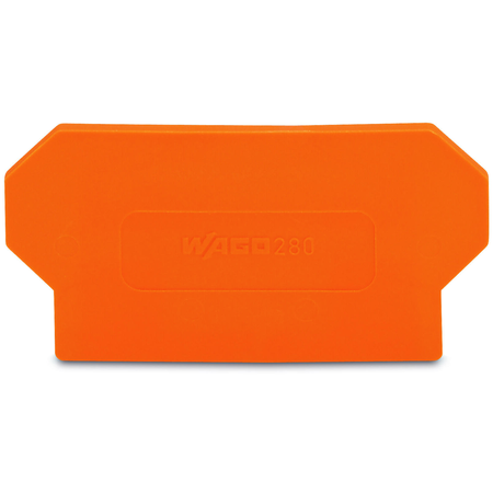 Separator plate; 2 mm thick; oversized; orange