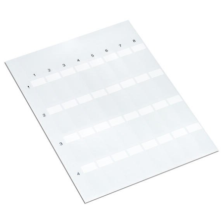 Self-laminating labels; white