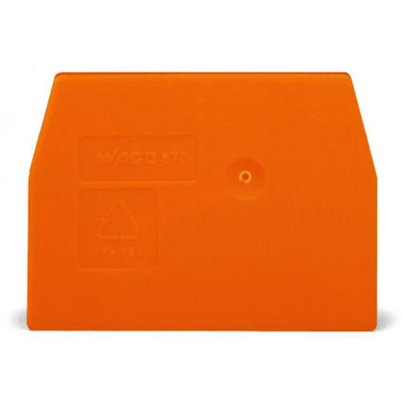 Separator plate; 1 mm thick; orange