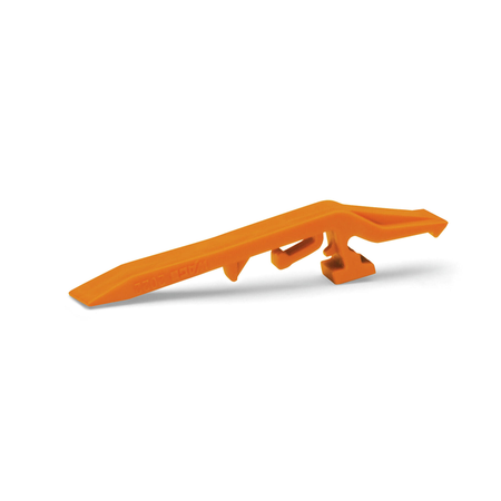 Wago Locking lever; can be snapped on 1-conductor female plugs; for 1-pole female plugs; orange