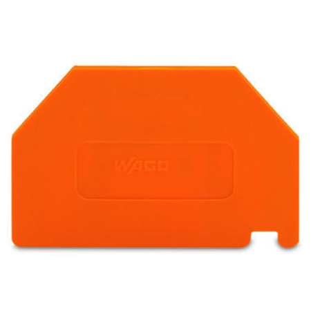 Separator plate; 2 mm thick; oversized; orange