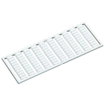 WSB marking card; as card; MARKED; 3 / 4 (50 each); not stretchable; Horizontal marking; snap-on type; white