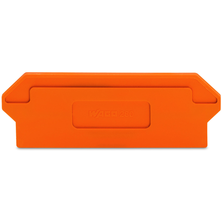 Separator plate; 2 mm thick; oversized; orange