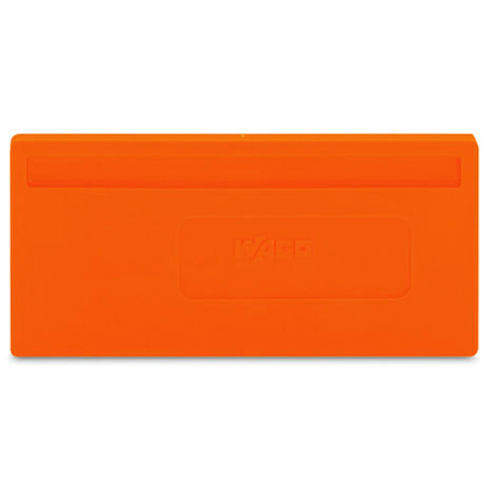 Separator plate; 2 mm thick; oversized; orange