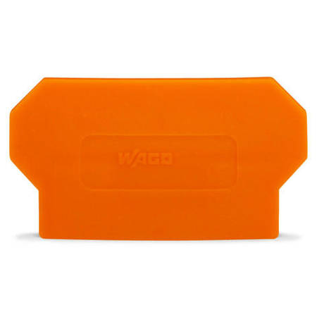 Separator plate; 2 mm thick; oversized; orange