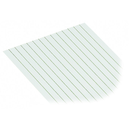 Marking strips; for laser printer; white