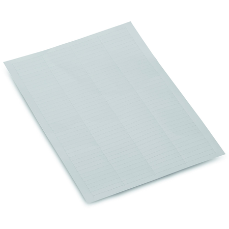 Marker card; as a DIN A4 sheet; plain; white