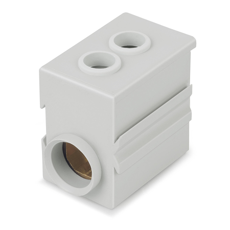 Supply module; 35 mm²; for 811 Series Fuse Terminal Blocks; SCREW CLAMP CONNECTION; light gray