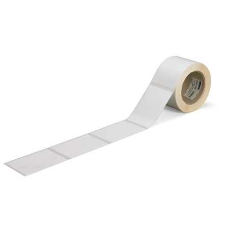 Labels; for TP printers; permanent adhesive; white