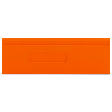 Separator plate; 2 mm thick; oversized; orange