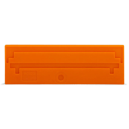 Separator plate; 2 mm thick; oversized; orange