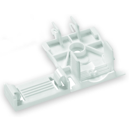 Strain relief plate; for 294 Series; for single strands; 3- to 5-pole; white