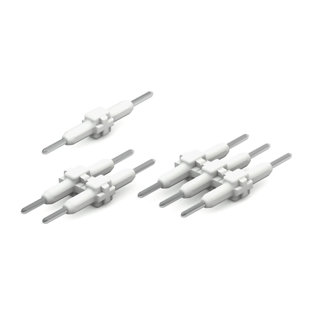 Board-to-Board Link; Pin spacing 3 mm; 1-pole; Length: 15.3 mm; white